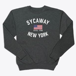 Sycaway New York Patriot Premium Crewneck Sweatshirt