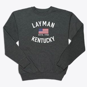 Layman Kentucky Patriot Premium Crewneck Sweatshirt