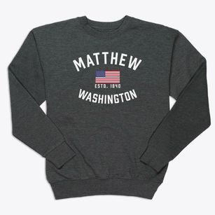 Matthew Washington Patriot Premium Crewneck Sweatshirt