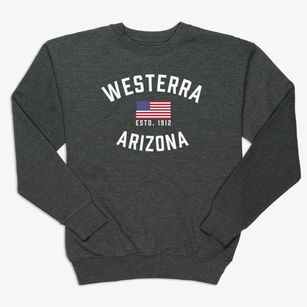 Westerra Arizona Patriot Premium Crewneck Sweatshirt