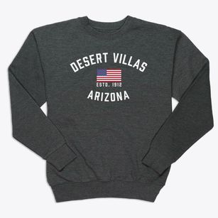 Desert Villas Arizona Patriot Premium Crewneck Sweatshirt