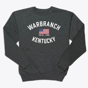 Warbranch Kentucky Patriot Premium Crewneck Sweatshirt
