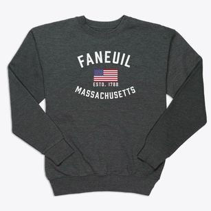 Faneuil Massachusetts Patriot Premium Crewneck Sweatshirt