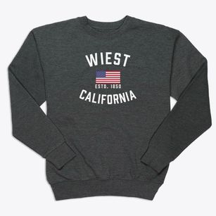 Wiest California Patriot Premium Crewneck Sweatshirt