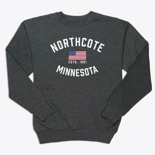 Northcote Minnesota Patriot Premium Crewneck Sweatshirt