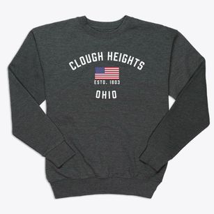 Clough Heights Ohio Patriot Premium Crewneck Sweatshirt