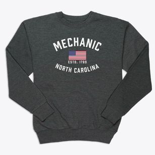 Mechanic North Carolina Patriot Premium Crewneck Sweatshirt