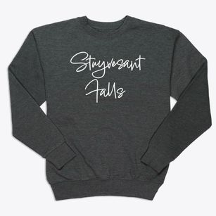 Stuyvesant Falls New York Freestyle Premium Crewneck Sweatshirt