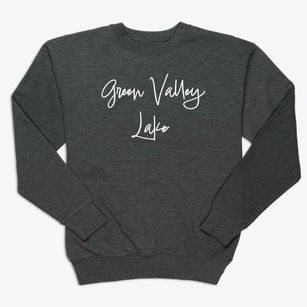 Green Valley Lake California Freestyle Premium Crewneck Sweatshirt
