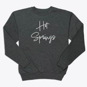 Hot Springs Arkansas Freestyle Premium Crewneck Sweatshirt
