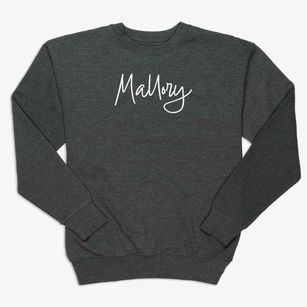 Mallory West Virginia Freestyle Premium Crewneck Sweatshirt