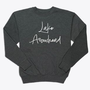 Lake Arrowhead Wisconsin Freestyle Premium Crewneck Sweatshirt