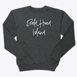 Bald Head Island North Carolina Freestyle Premium Crewneck Sweatshirt