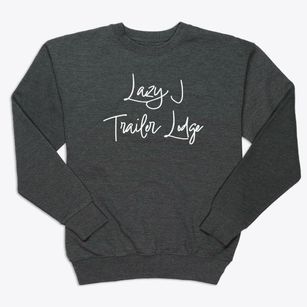 Lazy J Trailer Lodge Arizona Freestyle Premium Crewneck Sweatshirt