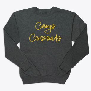 Coreys Crossroads North Carolina Freestyle Premium Crewneck Sweatshirt