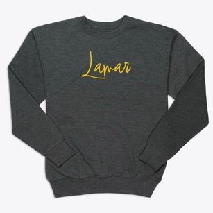 Lamar West Virginia Freestyle Premium Crewneck Sweatshirt