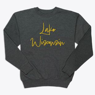 Lake Wisconsin Wisconsin Freestyle Premium Crewneck Sweatshirt