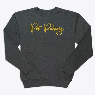 Port Richey Florida Freestyle Premium Crewneck Sweatshirt