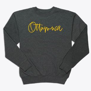Ottumwa Iowa Freestyle Premium Crewneck Sweatshirt