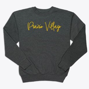 Prairie Village Kansas Freestyle Premium Crewneck Sweatshirt