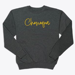 Chenequa Wisconsin Freestyle Premium Crewneck Sweatshirt