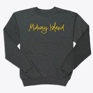 Midway Island Virginia Freestyle Premium Crewneck Sweatshirt