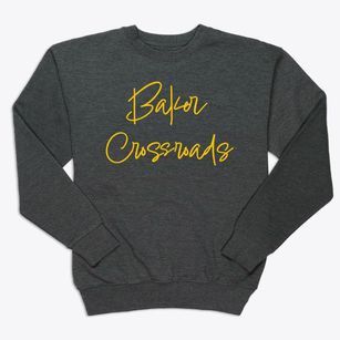 Baker Crossroads North Carolina Freestyle Premium Crewneck Sweatshirt