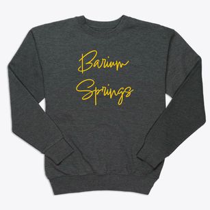 Barium Springs North Carolina Freestyle Premium Crewneck Sweatshirt