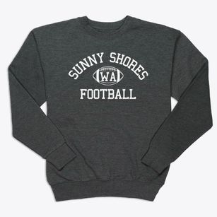 Sunny Shores Washington Football Premium Crewneck Sweatshirt