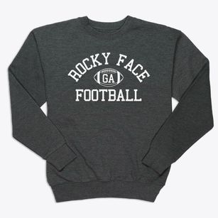 Rocky Face Georgia Football Premium Crewneck Sweatshirt