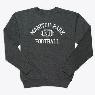 Manitou Park New Jersey Football Premium Crewneck Sweatshirt