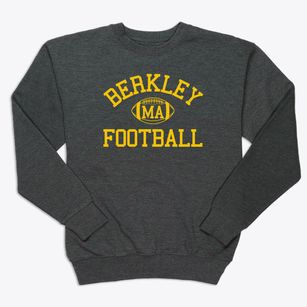 Berkley Massachusetts Football Premium Crewneck Sweatshirt