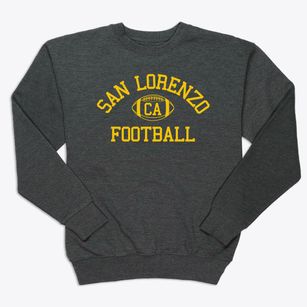 San Lorenzo California Football Premium Crewneck Sweatshirt