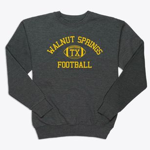 Walnut Springs Texas Football Premium Crewneck Sweatshirt