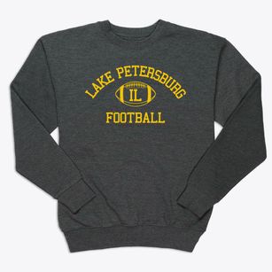 Lake Petersburg Illinois Football Premium Crewneck Sweatshirt
