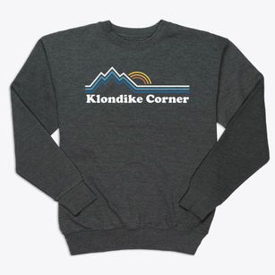 Klondike Corner New Hampshire Mountain View Premium Crewneck Sweatshirt