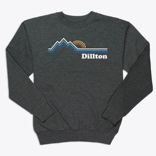 Dillton Tennessee Mountain View Premium Crewneck Sweatshirt