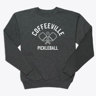 Coffeeville Texas Pickleball Premium Crewneck Sweatshirt