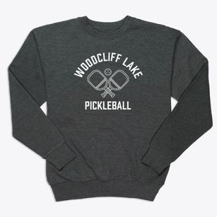 Woodcliff Lake New Jersey Pickleball Premium Crewneck Sweatshirt