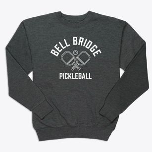Bell Bridge Tennessee Pickleball Premium Crewneck Sweatshirt