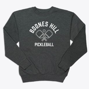 Boones Hill North Carolina Pickleball Premium Crewneck Sweatshirt