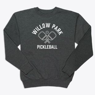 Willow Park Texas Pickleball Premium Crewneck Sweatshirt