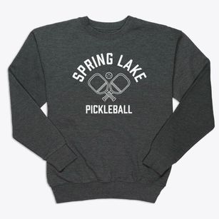 Spring Lake New Jersey Pickleball Premium Crewneck Sweatshirt