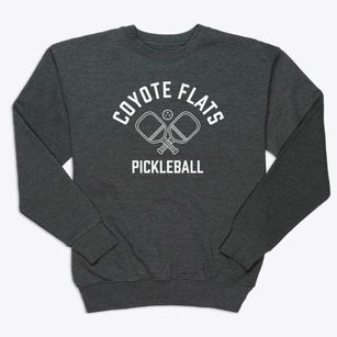 Coyote Flats Texas Pickleball Premium Crewneck Sweatshirt