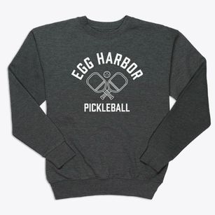Egg Harbor New Jersey Pickleball Premium Crewneck Sweatshirt