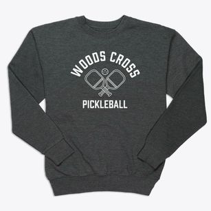 Woods Cross Utah Pickleball Premium Crewneck Sweatshirt