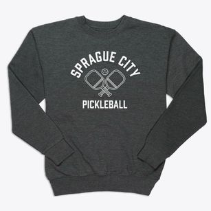 Sprague City Maine Pickleball Premium Crewneck Sweatshirt
