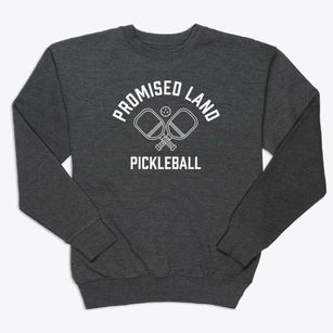 Promised Land Maine Pickleball Premium Crewneck Sweatshirt