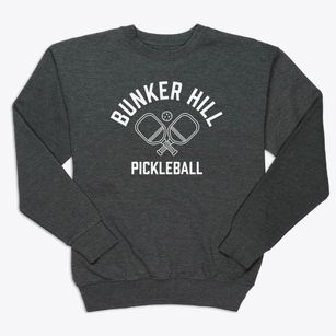 Bunker Hill Virginia Pickleball Premium Crewneck Sweatshirt