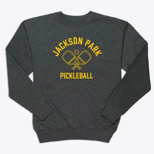Jackson Park North Carolina Pickleball Premium Crewneck Sweatshirt